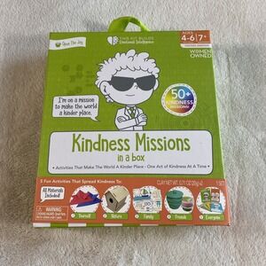 Open The Joy Missions Spread Joy Activity Box 5 Easy Ways To Inspire Kindness 4+